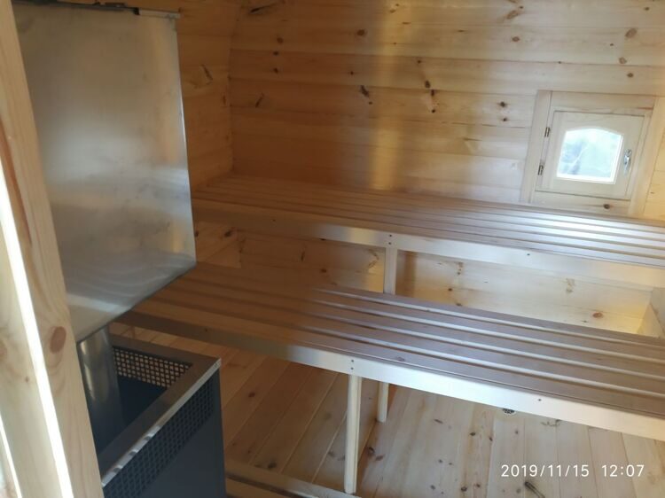 Квадро Бочка 4.5 м с козырьком.